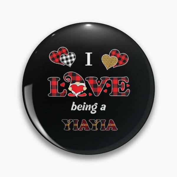 Item preview, I Love Being Yiayia Cute Gnomes Valentines Day Matching  designed and sold by cysandy.