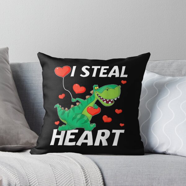 Item preview, Valentines Day Kids Dinosaur T Rex Lover I Steal Hearts  designed and sold by cysandy.