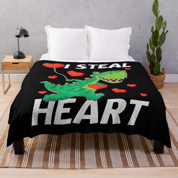 Item preview, Valentines Day Kids Dinosaur T Rex Lover I Steal Hearts designed and sold by cysandy.