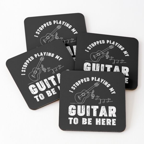 Item preview, I Stopped Playing My Guitar To Be Here Guitars Gifts  designed and sold by jennifera11.