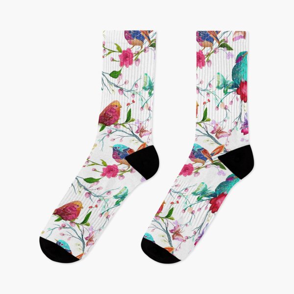 Item preview, Colorful embroidery birds pattern designed and sold by VickyCloset.