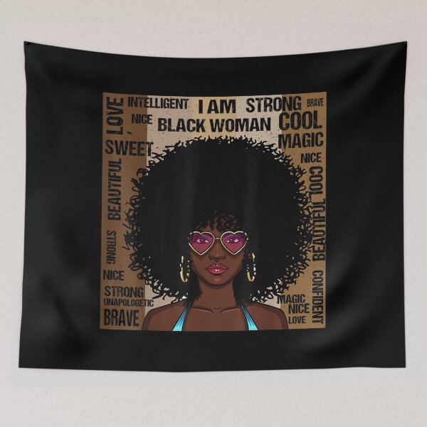 Item preview, I Am Black Woman Black History Month Pride American Queen  designed and sold by jennifera11.