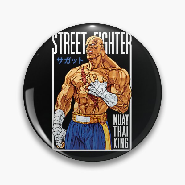 Item preview, Street Fighter: Sagat  designed and sold by Chukchuk66k.
