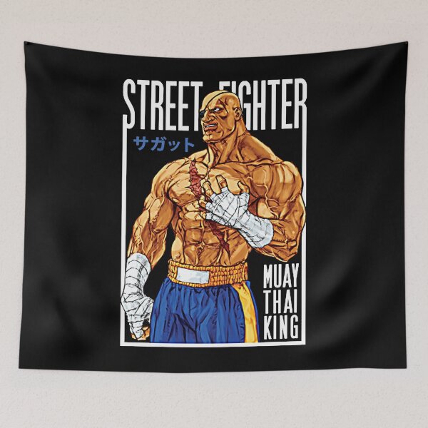 Item preview, Street Fighter: Sagat  designed and sold by Chukchuk66k.
