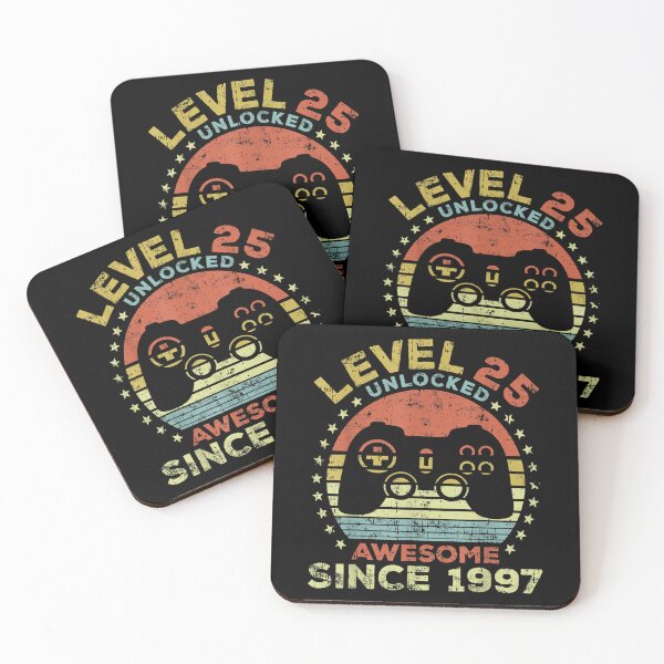 Item preview, Level 25 Unlocked Awesome Since 1997  designed and sold by jennifera11.