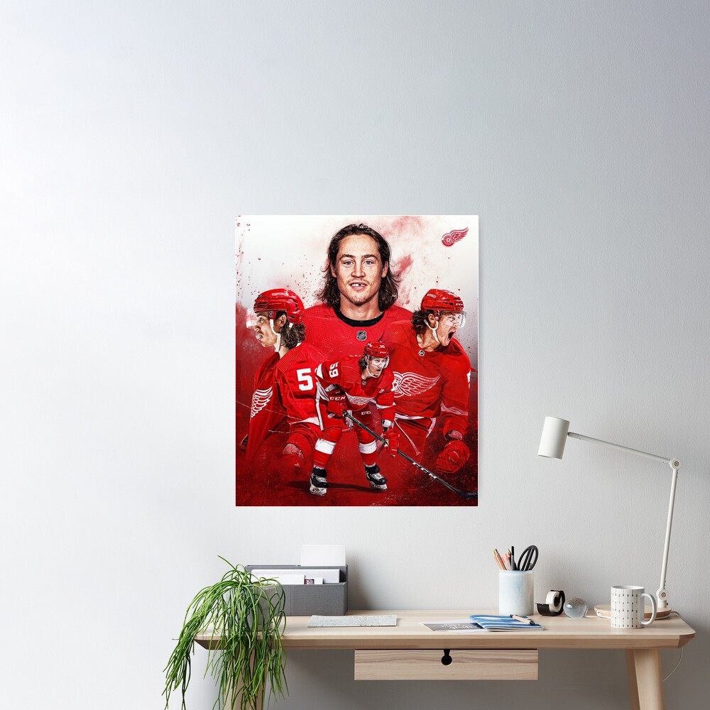 Rinkha Tyler Bertuzzi Hockey Paper Poster Red Wings 2 T-Shirt