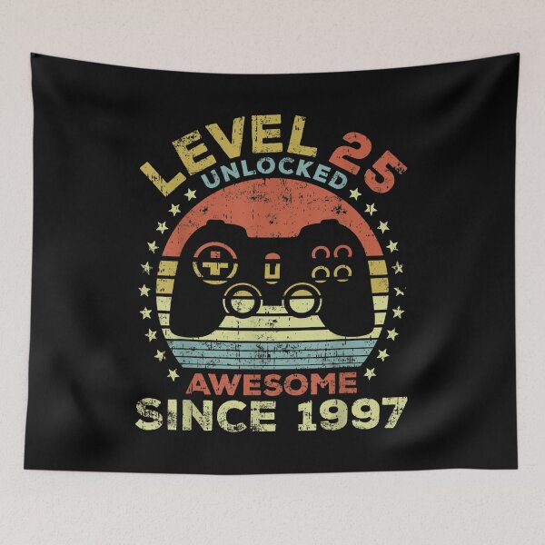 Item preview, Level 25 Unlocked Awesome Since 1997  designed and sold by jennifera11.