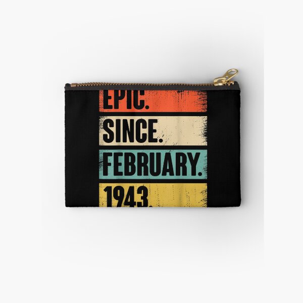 Item preview, 79 Year Old Gift Epic Since February 1943 79th Birthday  designed and sold by bessiey23.