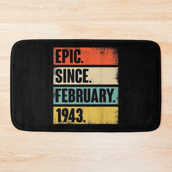 Item preview, 79 Year Old Gift Epic Since February 1943 79th Birthday  designed and sold by bessiey23.