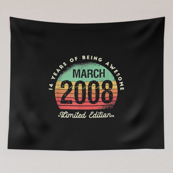 Item preview, 14 Years Of Being Awesome Limited Edition March 2008  designed and sold by bessiey23.