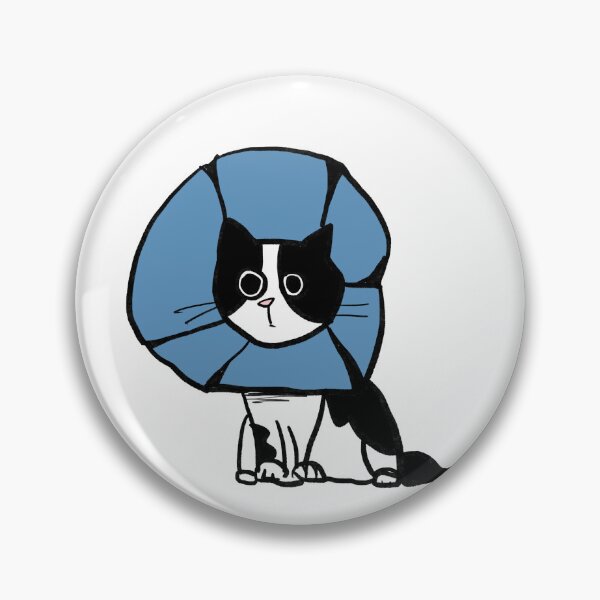 Item preview, E-collar cat designed and sold by Flufftonshop.