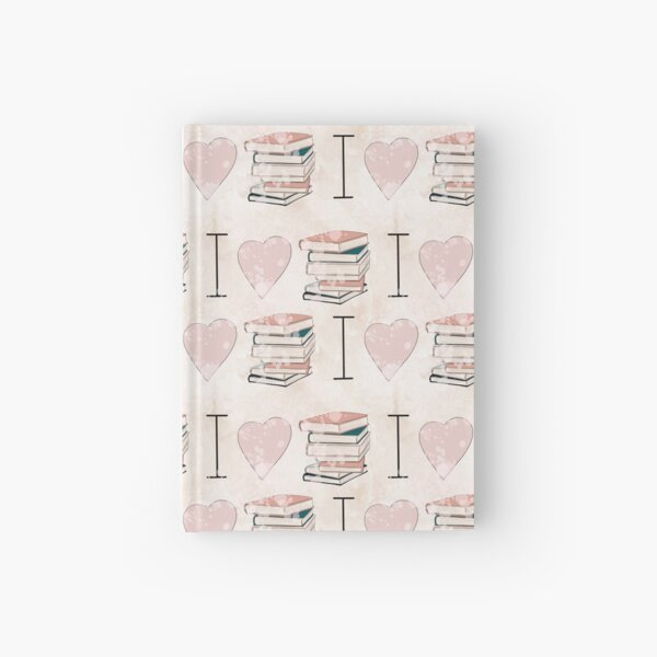 Item preview, Pink I Love Books Pattern | Bookish Design designed and sold by ShopLizCreates.