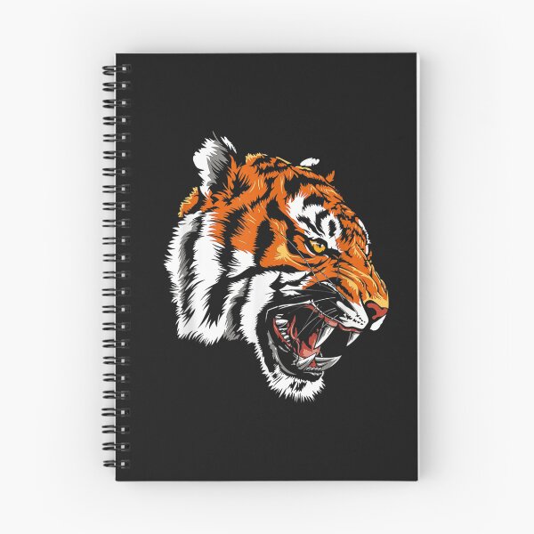 Item preview, Funny Growling Mouth Open Bengal Tiger T-Shirt designed and sold by Besnier-Rahel.