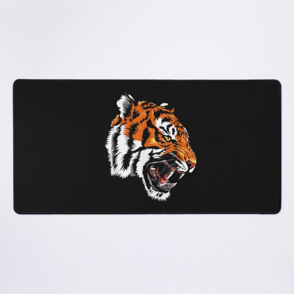 Item preview, Funny Growling Mouth Open Bengal Tiger T-Shirt designed and sold by Besnier-Rahel.
