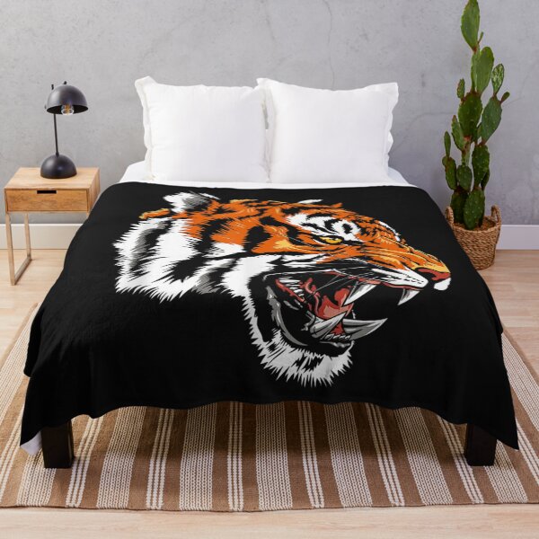 Item preview, Funny Growling Mouth Open Bengal Tiger T-Shirt designed and sold by Besnier-Rahel.