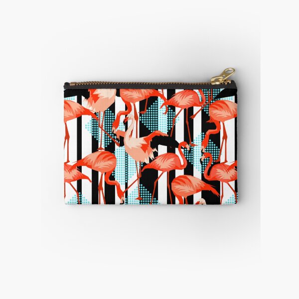 Item preview, Tropical bright abstract flamingos designed and sold by VickyCloset.