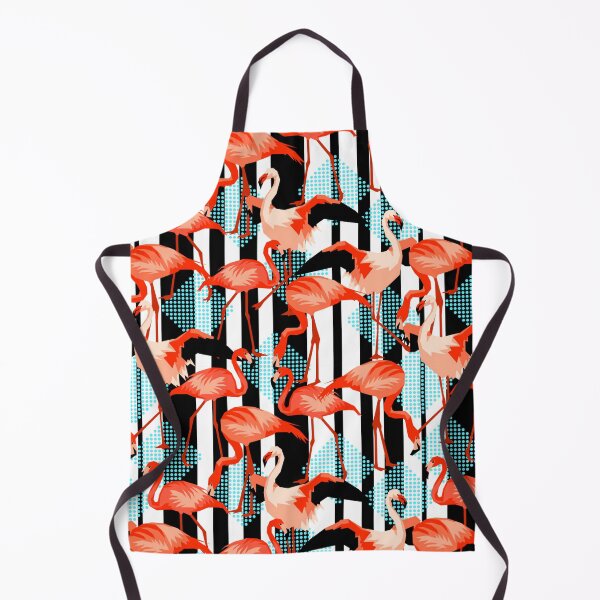Item preview, Tropical bright abstract flamingos designed and sold by VickyCloset.
