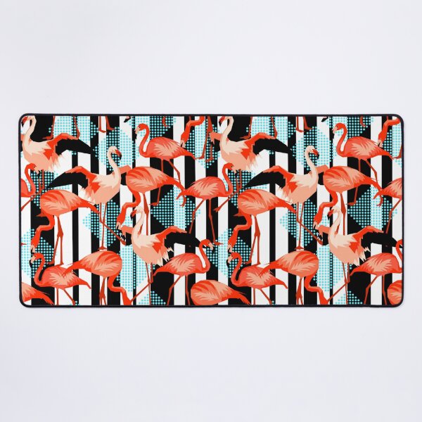 Item preview, Tropical bright abstract flamingos designed and sold by VickyCloset.