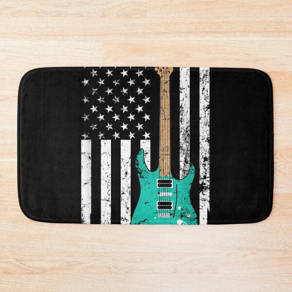Item preview, Retro Guitar Us Flag Guitarist Guitar Music Lover  designed and sold by cysandy.