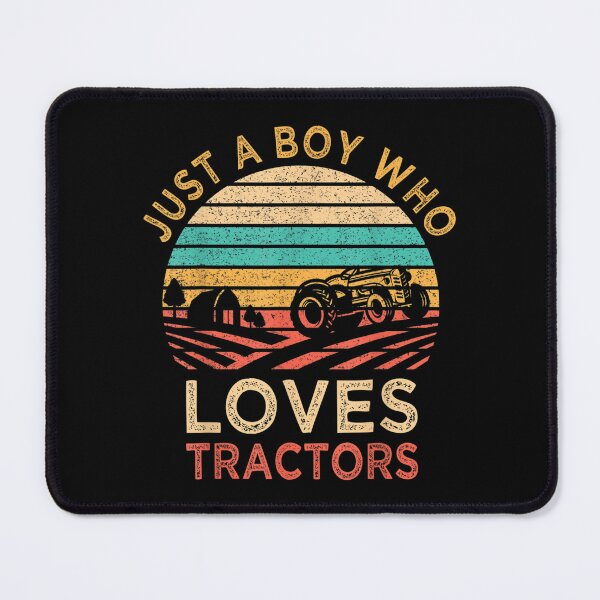 Item preview, Just A Boy Who Loves Tractors Farmer Plowing Farm Field  designed and sold by bessiey23.