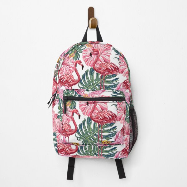 Item preview, Pink flamingo tropical flowers designed and sold by VickyCloset.