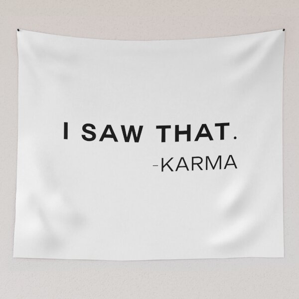 Item preview, Karma Saw That designed and sold by jenniferzalzal.