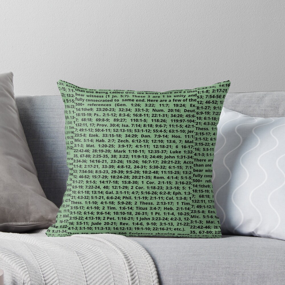 Item preview, Throw Pillow designed and sold by 1thes416.