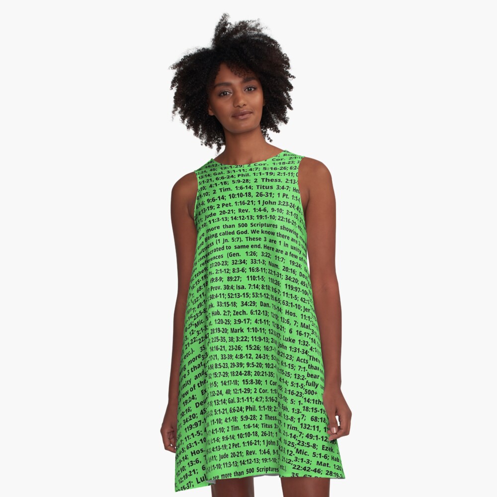 Item preview, A-Line Dress designed and sold by 1thes416.