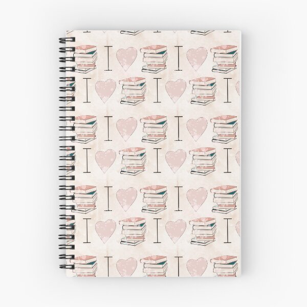 Item preview, Pink I Love Books Pattern | Bookish Design designed and sold by ShopLizCreates.