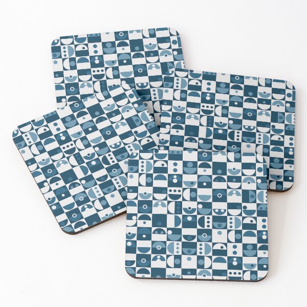 Item preview, Abstrakt, Abstract Geometric Square and Circle Design - Retro Styles designed and sold by BesanoStyle.
