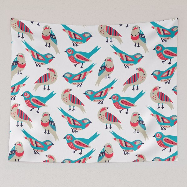 Item preview, Cute seamless bird pattern designed and sold by VickyCloset.