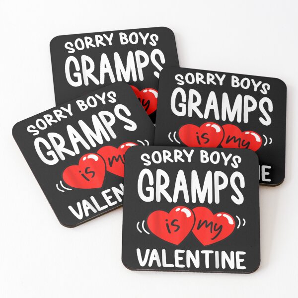Item preview, Sorry Boys Gramps Is My Valentine Funny Gift Daughter Girls  designed and sold by jennifera11.