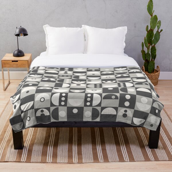 Item preview, Abstrakt, Abstract Geometric Square and Circle Design - Retro Styles designed and sold by BesanoStyle.
