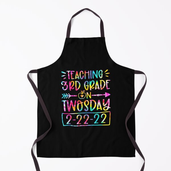 Item preview, Tie Dye Teaching 3rd Grade On Twosday February 22nd 2022 Kid  designed and sold by jennifera11.