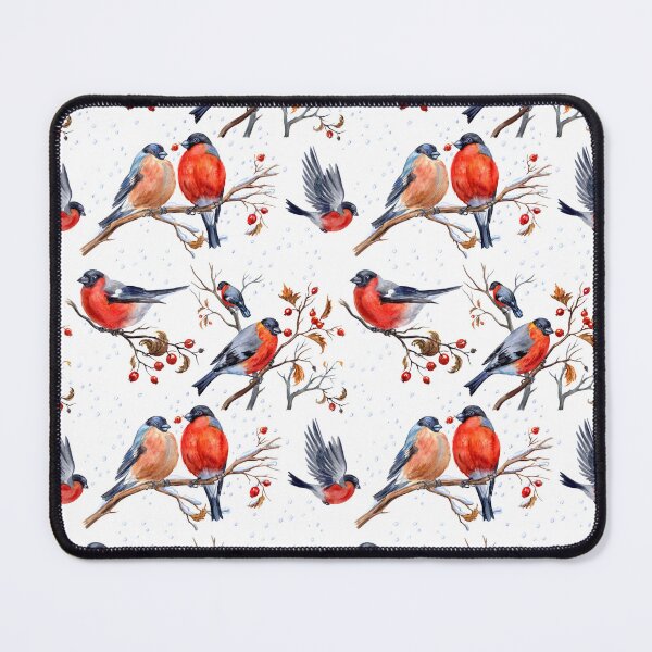 Item preview, Bullfinches and hawthorn berries designed and sold by VickyCloset.