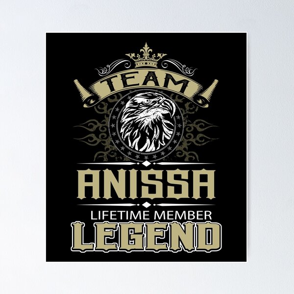 Item preview, Anissa Name T Shirt - Anissa Eagle Lifetime Member Legend 2 Gift Item Tee designed and sold by artiagasonya.