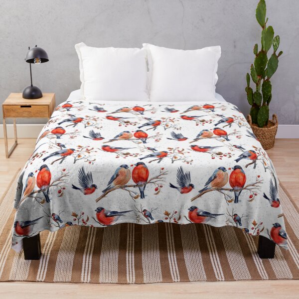 Item preview, Bullfinches and hawthorn berries designed and sold by VickyCloset.