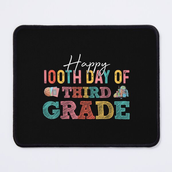 Item preview, Happy 100th Day Of School Third Grade Teacher Lover Student designed and sold by cysandy.