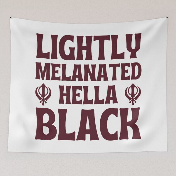 Item preview, Lightly Melanated Hella Black | Black History Month | Black Girl Magic designed and sold by chetan786.