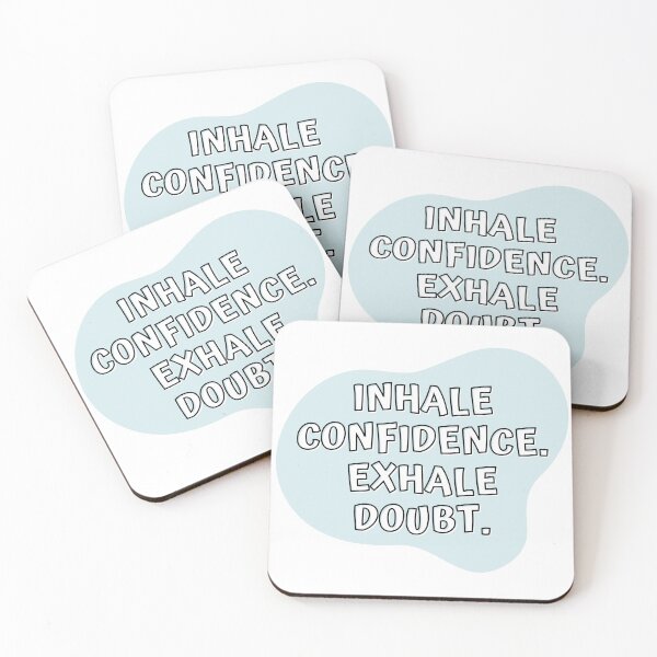 Item preview, Inhale Confidence Exhale Doubt designed and sold by Hear4theEars.