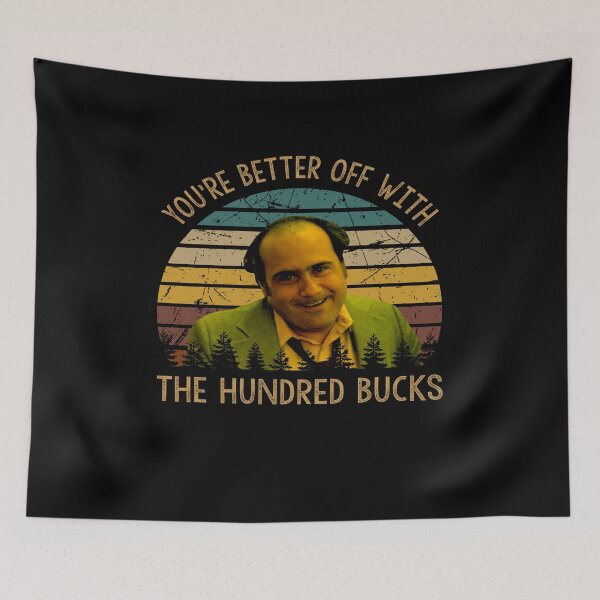 Item preview, Louie De Palma the hundred bucks poster designed and sold by BattleBedward.