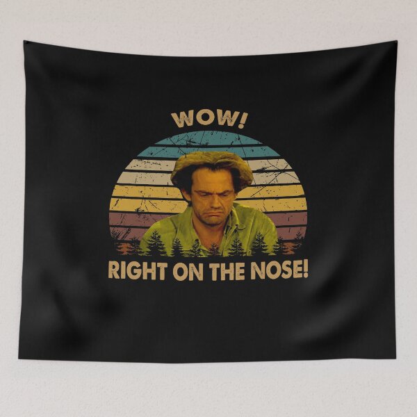 Item preview, Right on the nose Jim character poster designed and sold by BattleBedward.
