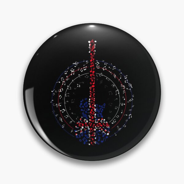 Item preview, Guitar Musician Music Lover Treble Clef British Guitarist  designed and sold by cysandy.
