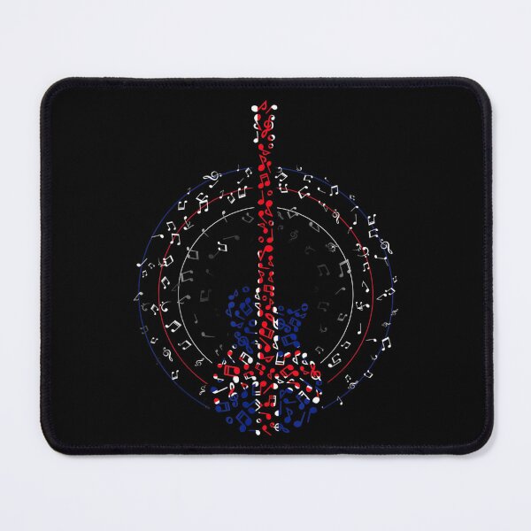 Item preview, Guitar Musician Music Lover Treble Clef British Guitarist  designed and sold by cysandy.