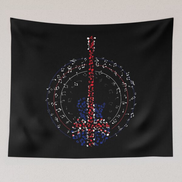 Item preview, Guitar Musician Music Lover Treble Clef British Guitarist  designed and sold by cysandy.