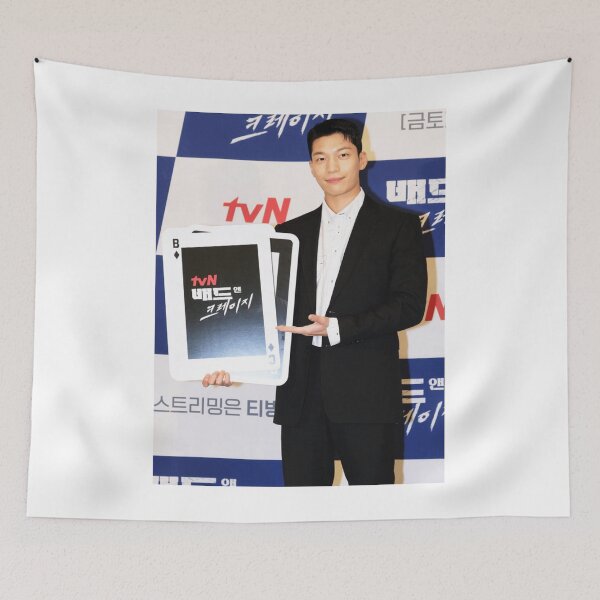 Item preview, Bad and Crazy Kdrama - Lee Dong-Wook Wi Ha-Joon designed and sold by RoderManu.