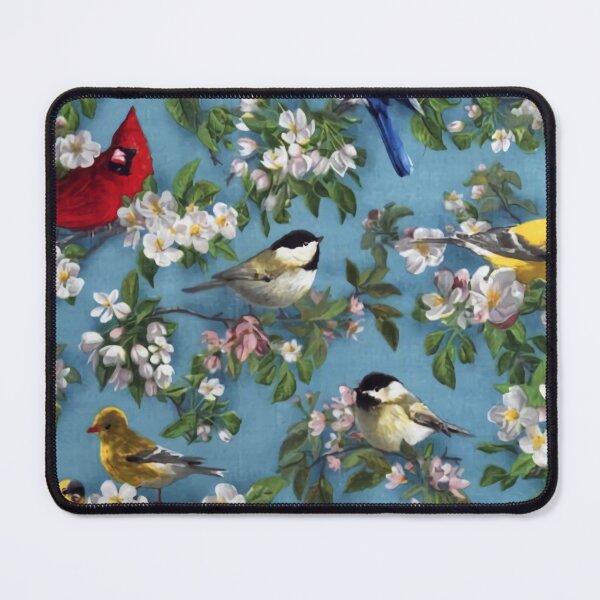 Item preview, White Floral Birds designed and sold by VickyCloset.