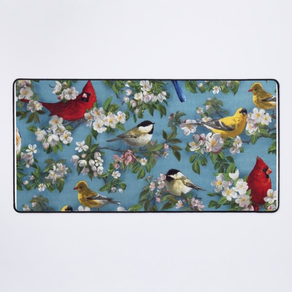 Item preview, White Floral Birds designed and sold by VickyCloset.