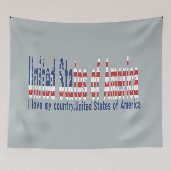 Item preview, I love my country,United States of America  This is based on the american flag 				 designed and sold by mostheristore.