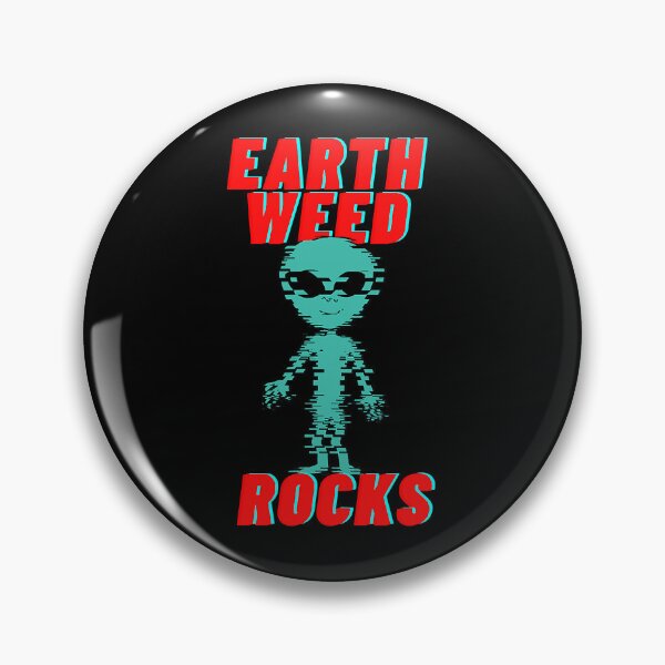 Artikelvorschau, Erde-Unkraut schaukelt lustiges Unkraut-Alien-T-Shirt entworfen und verkauft von wittsepnykielr.